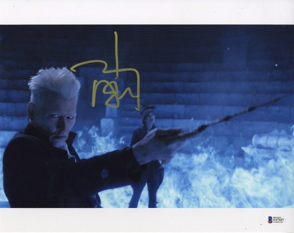 johnn depp signed 11x14 with beckett authentication grindelwald