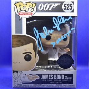 john glen signed pop funko james bond 007 shanks autographs