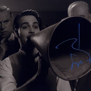 johnny depp signed ed wood