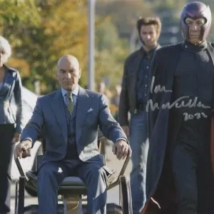ian mckellen signed Magneto X-MEN 8x10PHOTO shanks autpographs