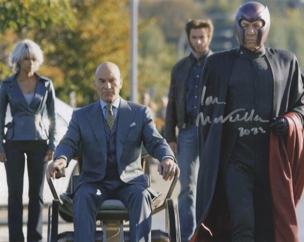 ian mckellen signed Magneto X-MEN 8x10PHOTO shanks autpographs