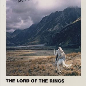 ian mckellen signed Lord of the Rings 12x18 PHOTO shanks autpographs