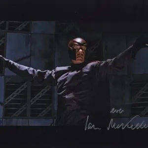 ian mckellen signed Magneto X-MEN 11X14 PHOTO shanks autpographs