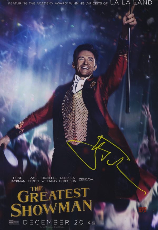 hugh jackman signed