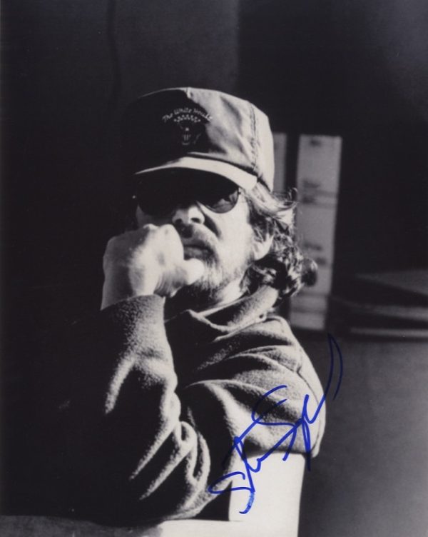 steven spielberg signed photo beckett authentication