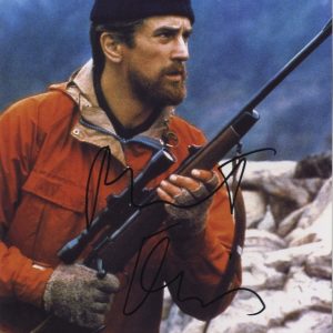 Robert de niro signed 8x10 photographs beckett certed shanks autographs deer hunter
