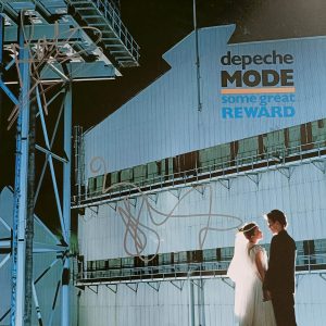 Depeche Mode signed vinyl record