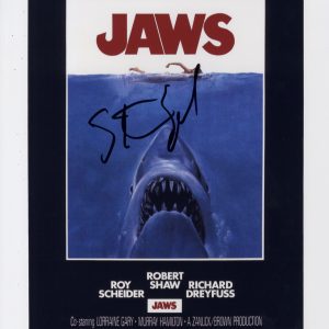 steven spielberg signed photo beckett authentication jaws