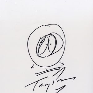 trey parker signed sketch south park shanks autoographs