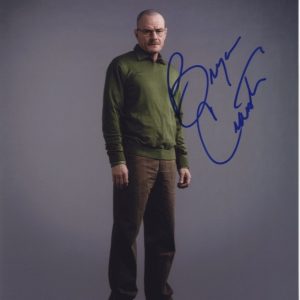 bryan cranston signed photo shanks autographs