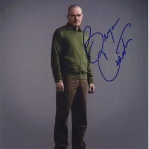 bryan cranston signed photo shanks autographs