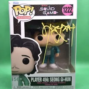 lee jung jae signed squid game pop funko