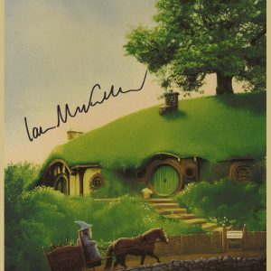 ian mckellen 12X18 ART signed photo with beckett authentication. shanks autographs gandalf lord of the rings