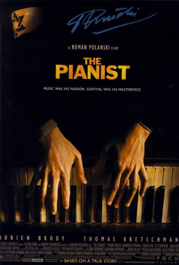 roman polanski signed photo the pianist