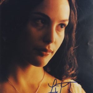 liv tyler signed lord of the rigns beckett authenticatio shanks autographs
