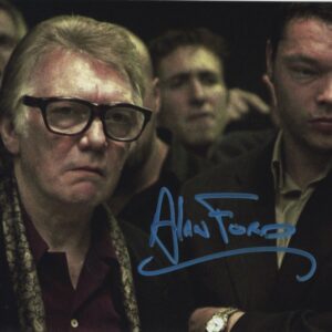 Alan Ford signed 8x10 photo.Shanks Autographs