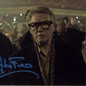 Alan Ford signed 8x10 photo.Shanks Autographs