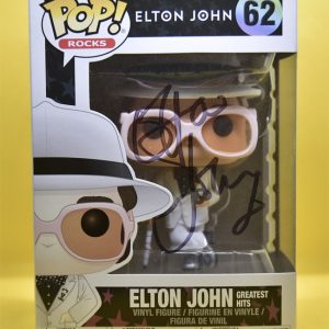 elton john signed funko pop shanks autographs rocket man