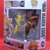 iron maiden signed paul di'anno and dennis stratton,steve harris fuhko pop shanks autographs