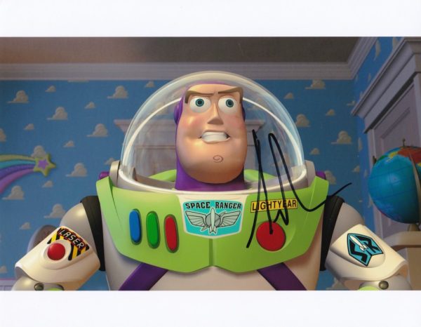 tim allen signed photo buzz lightyear toystory shanks autographs ink sanctuary