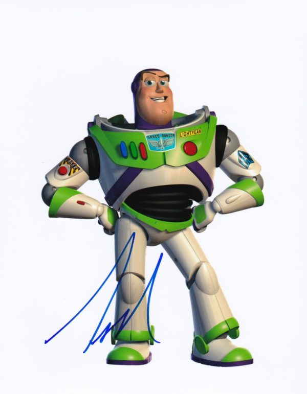 tim allen signed photo buzz lightyear toystory shanks autographs ink sanctuary