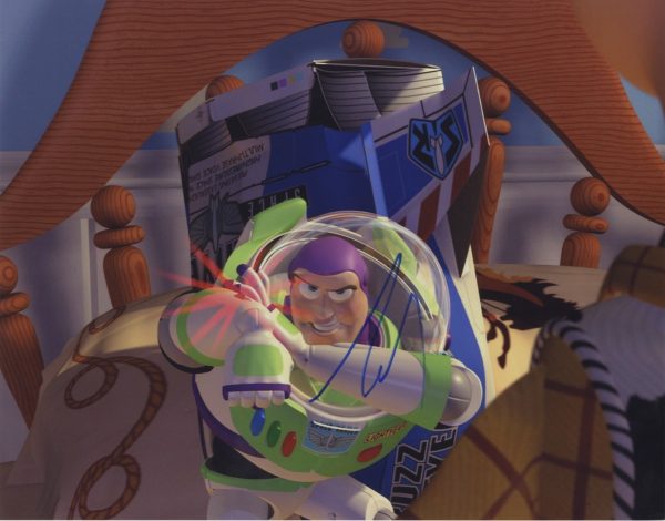 tim allen 11x14 toy story buzz lightyear signed photo