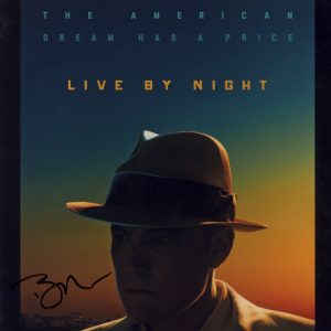 ben affleck signed 11x14 live by night