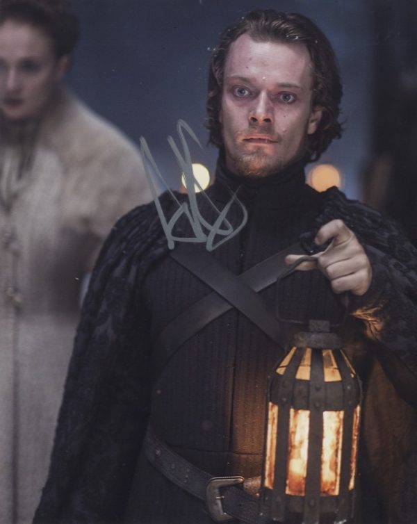 alfie allen signed game of thrones photo Theon Greyjoy