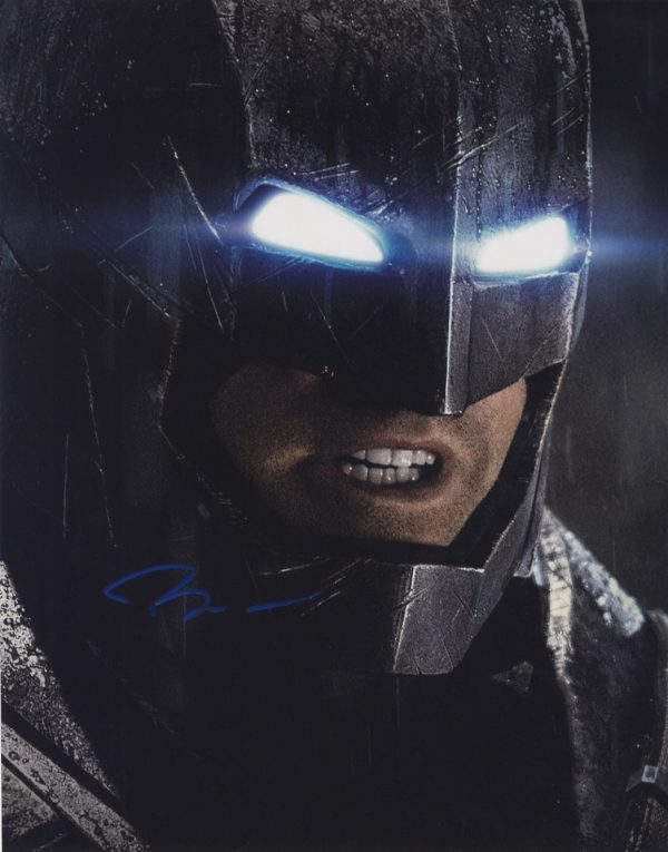 ben affleck signed 11x14 batman photo