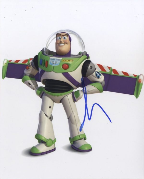 tim allen 8x10 toy story buzz lightyear signed photo