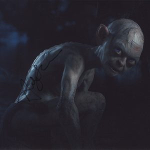 andy serkis signed gollum lord of the rings photo shanks autographs