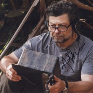 andy serkis signed the jungle book photo blue the bear shanks autographs