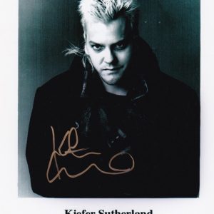 kiefer sutherland signed 'DAVID' The Lost Boys photo shanks autographs