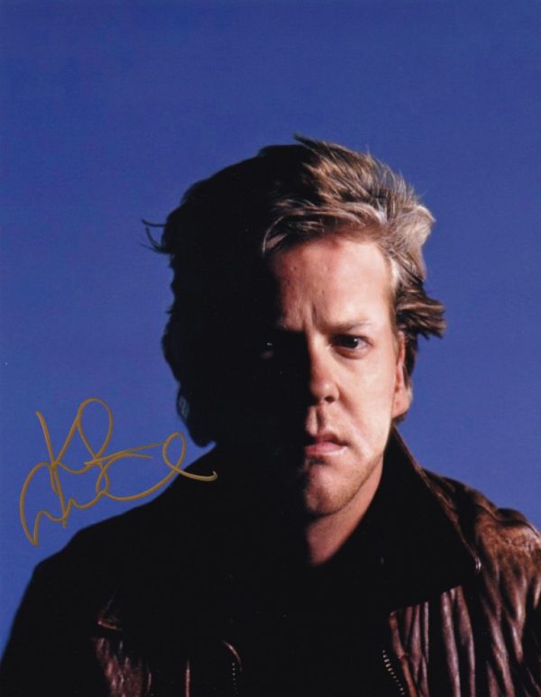 kiefer sutherland signed photo