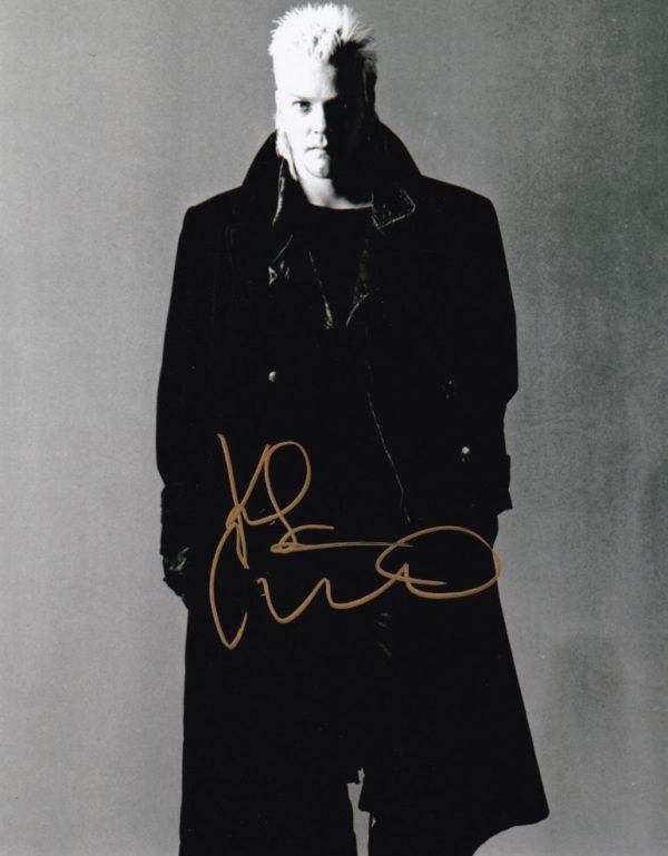 kiefer sutherland signed 'DAVID' The Lost Boys photo shanks autographs