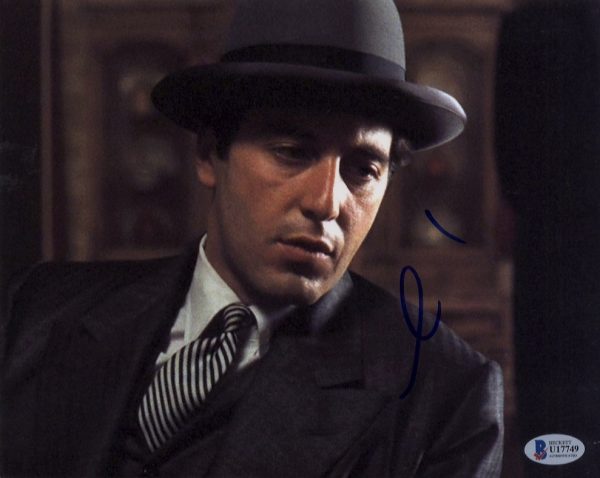 al pacino signed 8x10 godfather,scarface,heat photo shanks autographs Beckett