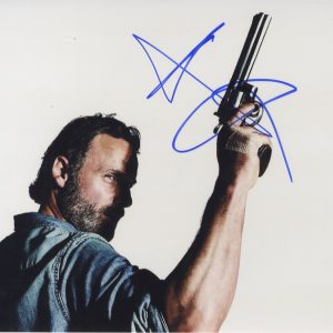 andrew lincoln 'rick grimes' signed The Walking dead photo Shanks Autographs