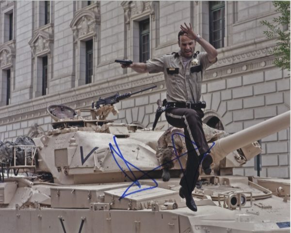 andrew lincoln 'rick grimes' signed The Walking dead photo Shanks Autographs