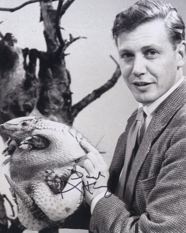 sir david attenborough signed 8x10 photo