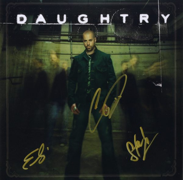 daughtry signed 12x12 photo ,shanks