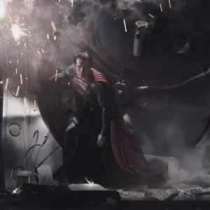 Henry Cavill 'Man of steel' Signed 8x10