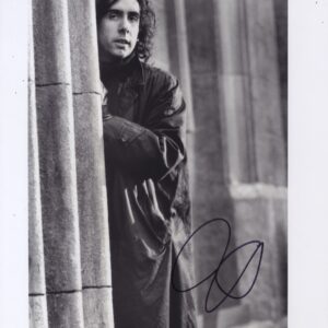 Tim Burton Batman signed 11x14 photo.shanks autographs.