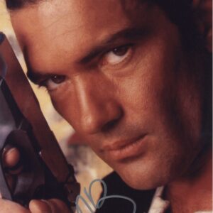 antonio banderas signed Desperado 15x10 photo.shanks autographs