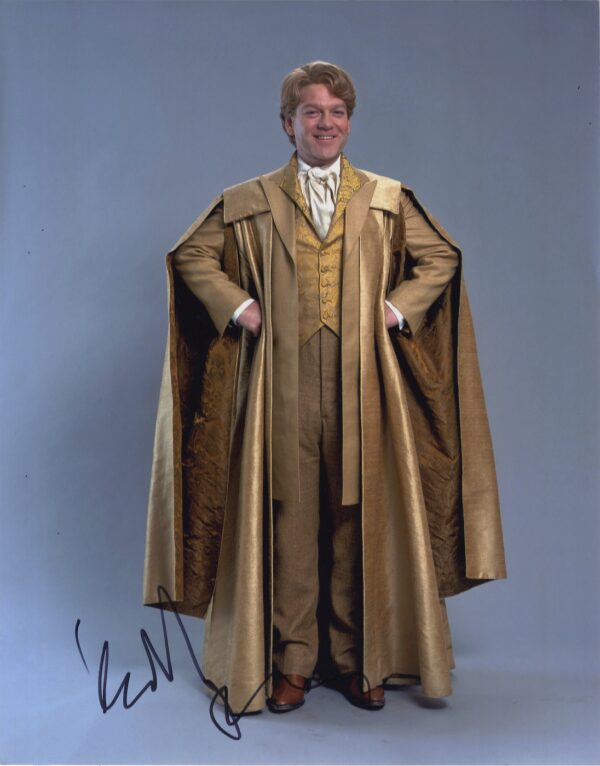 kenneth branagh harry potter signed 11x14 photo.shanks autographs