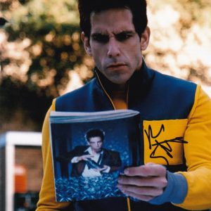 ben stiller signed photo ,shanks autographs , movie memorabilia