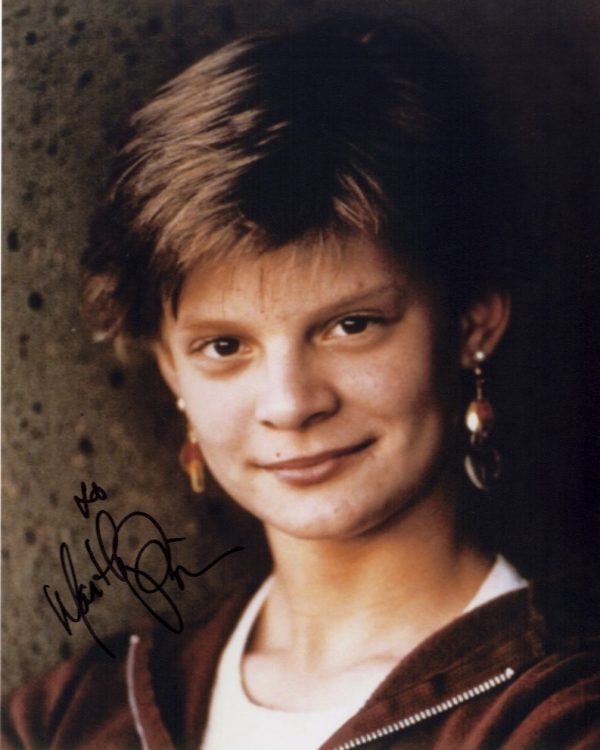 martha plimpton goonies signed 8x10 photo