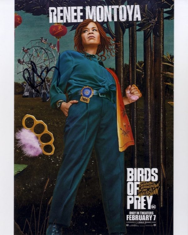 Rosie Perez signed BIRDS OF PREY photo