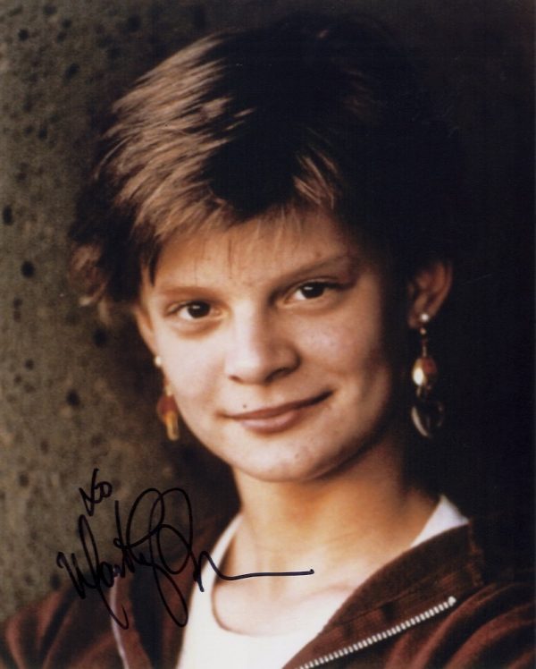 martha plimpton goonies signed 8x10 photo