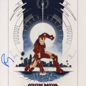 robert downey Jr ,Iron Man Tony Stark Signed photo Avengers, Shanks autpgraphs