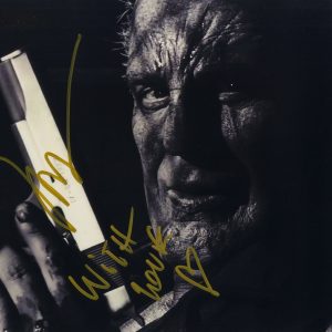 mickey rourke signed marv sin city photo shanks autographs